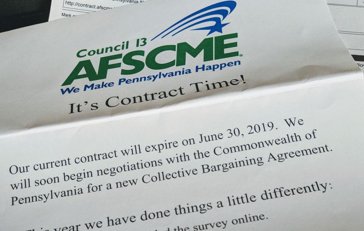 Contract Time Mailer from AFSCME 13