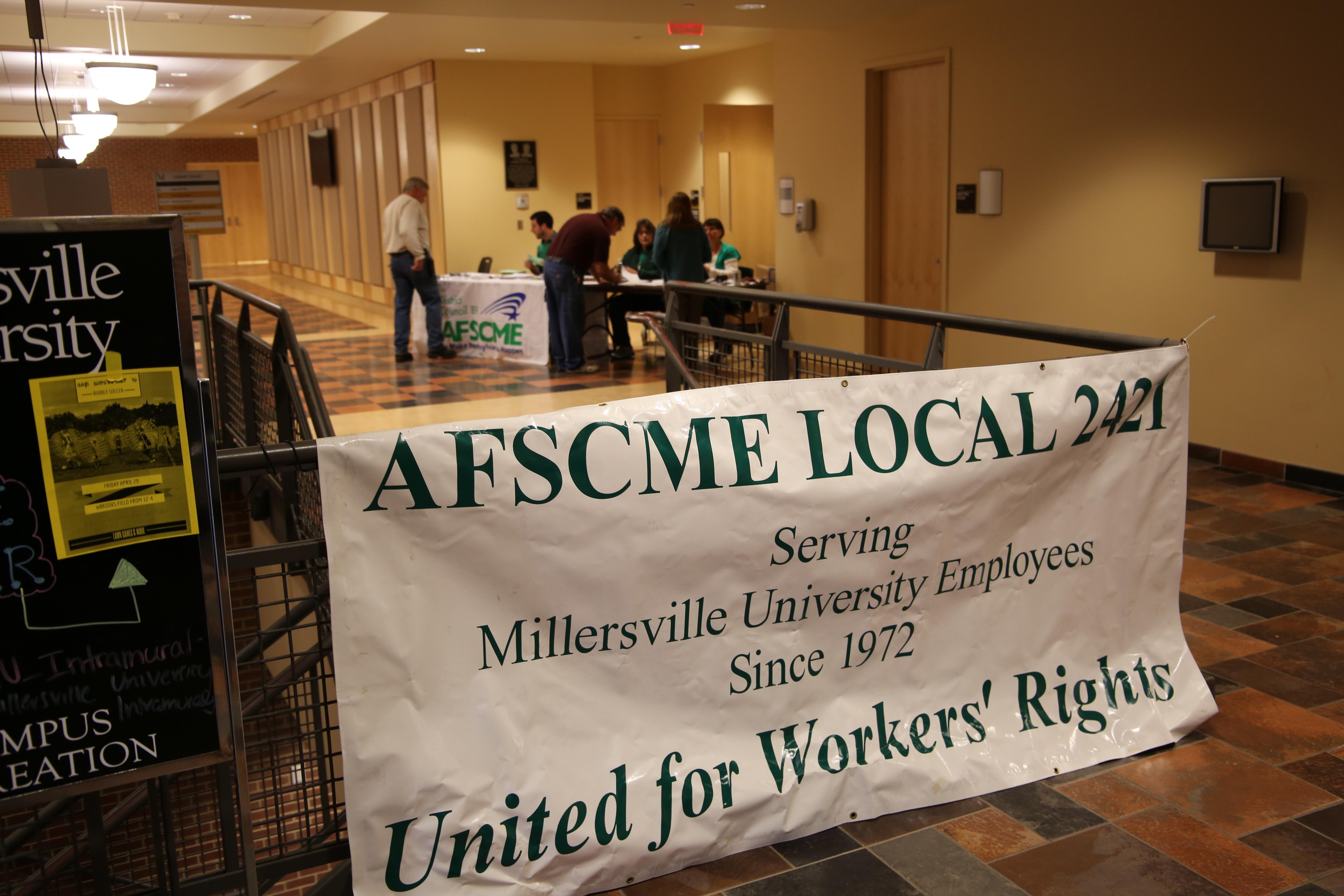 AfSCME 2421 logo banner image